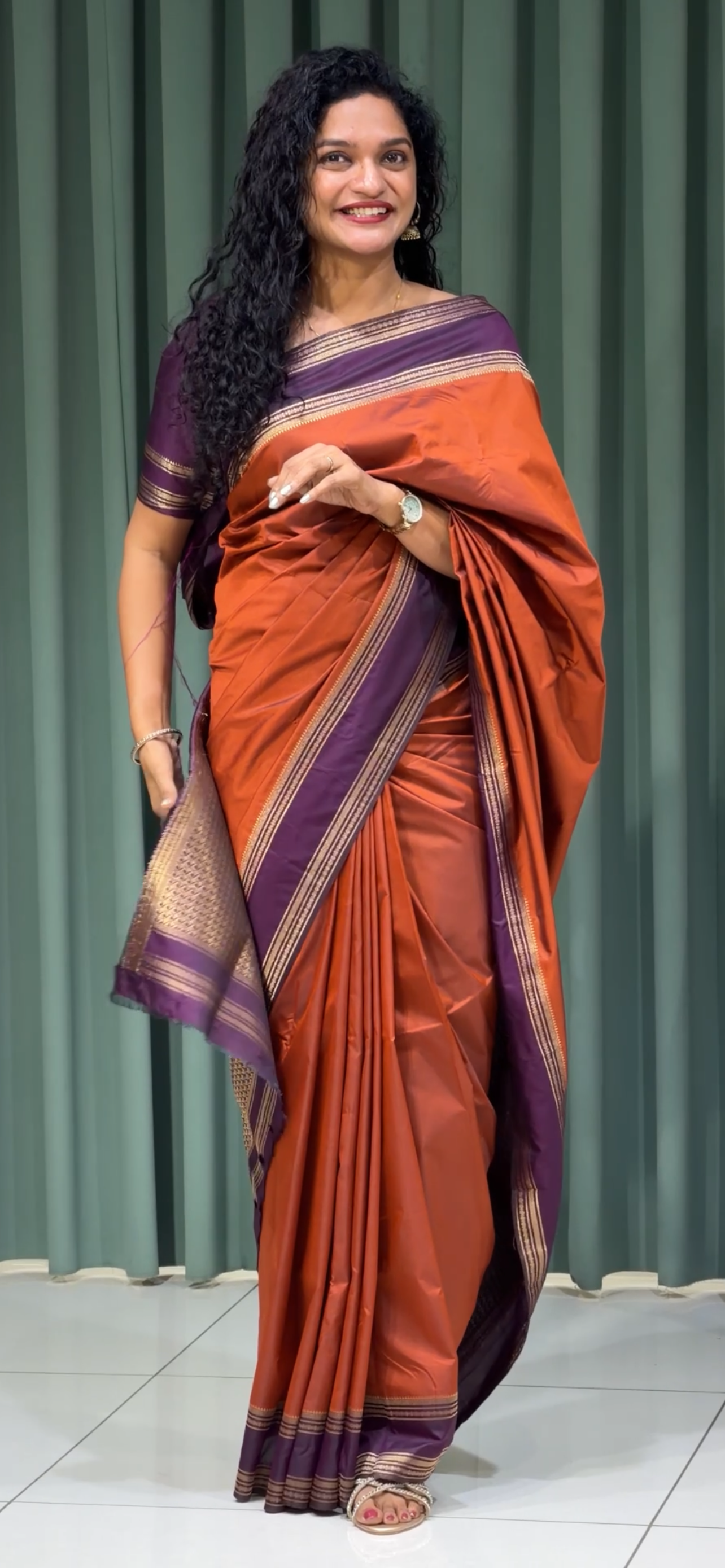 SEMI SILK SAREES  - IHA 32941