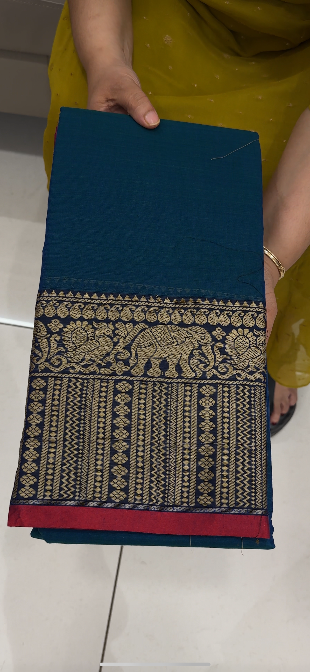 HANDLOOM COTTON SAREES - IHA 28577