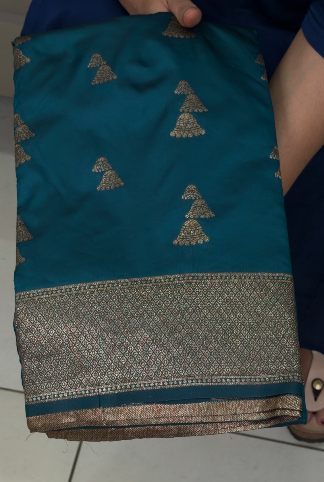 SEMI BANARASI SAREES - IHA 29047