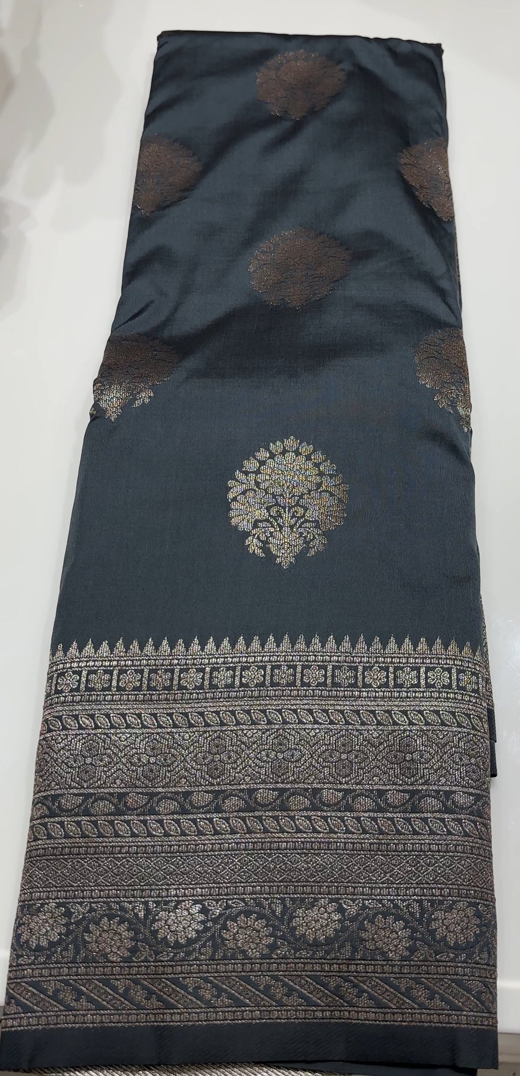 SEMI KATAN SAREES - IHA 18319