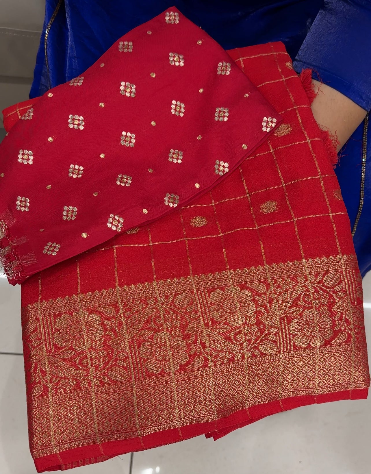 SEMI SILK SAREES - IHA 27094
