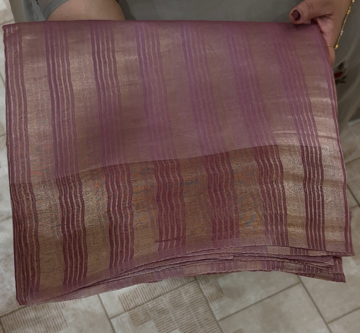 TISSUE BANARASI SAREES - IHA 25816