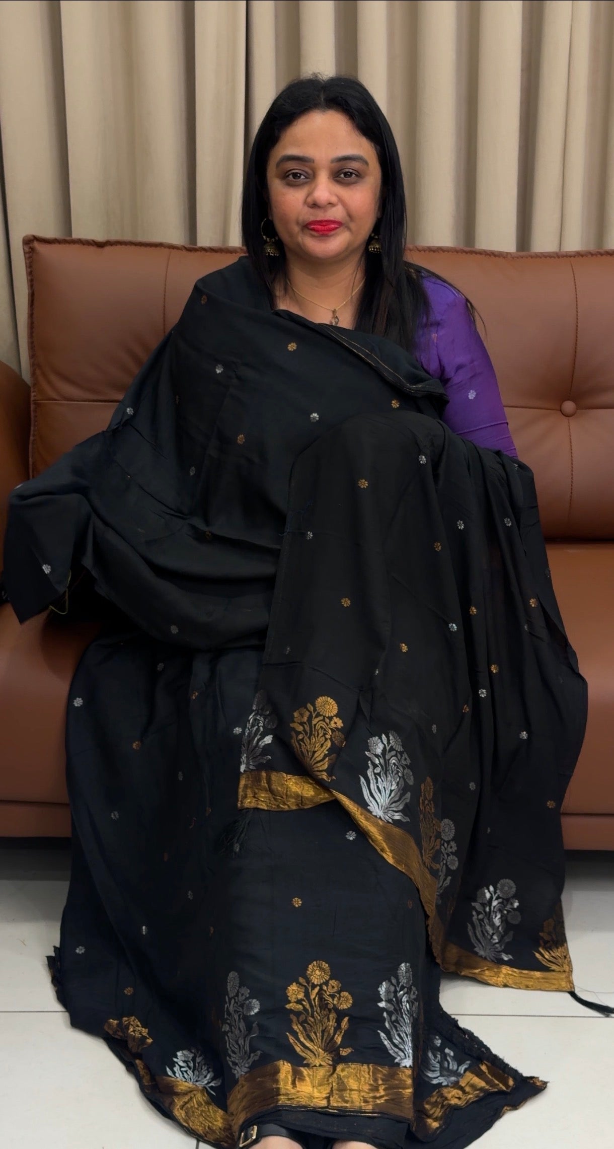 JAMDANI UNSTITCHED SALWAR SUITS - IHA 33984