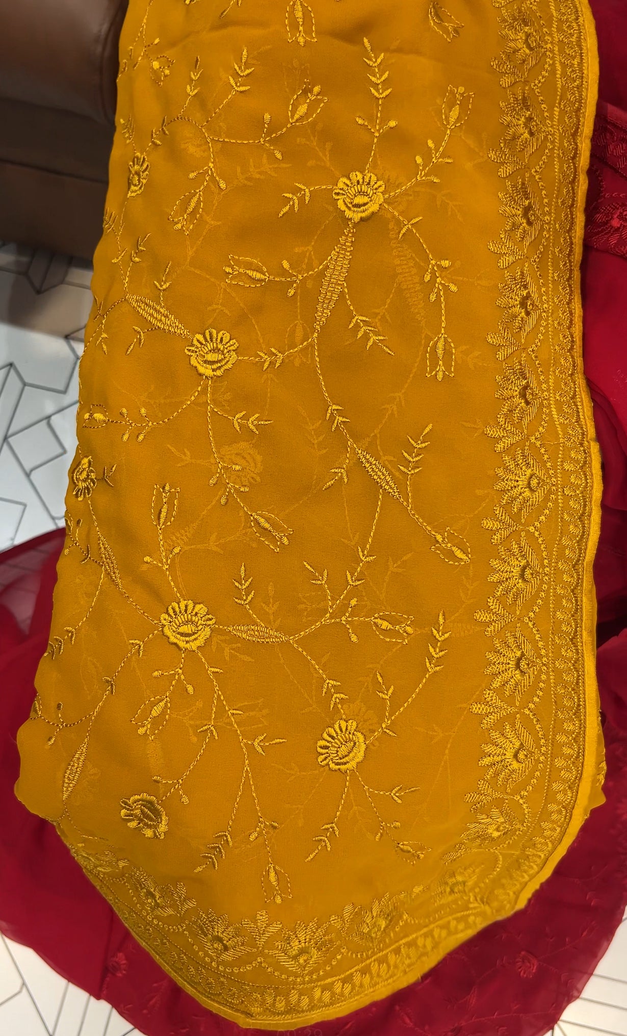 CHIKANKARI SAREES - IHA 19255