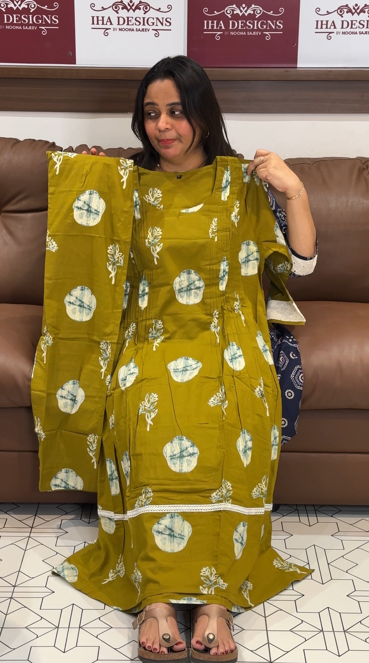 COTTON LONG CO-ORDS SETS -  IHA 27232