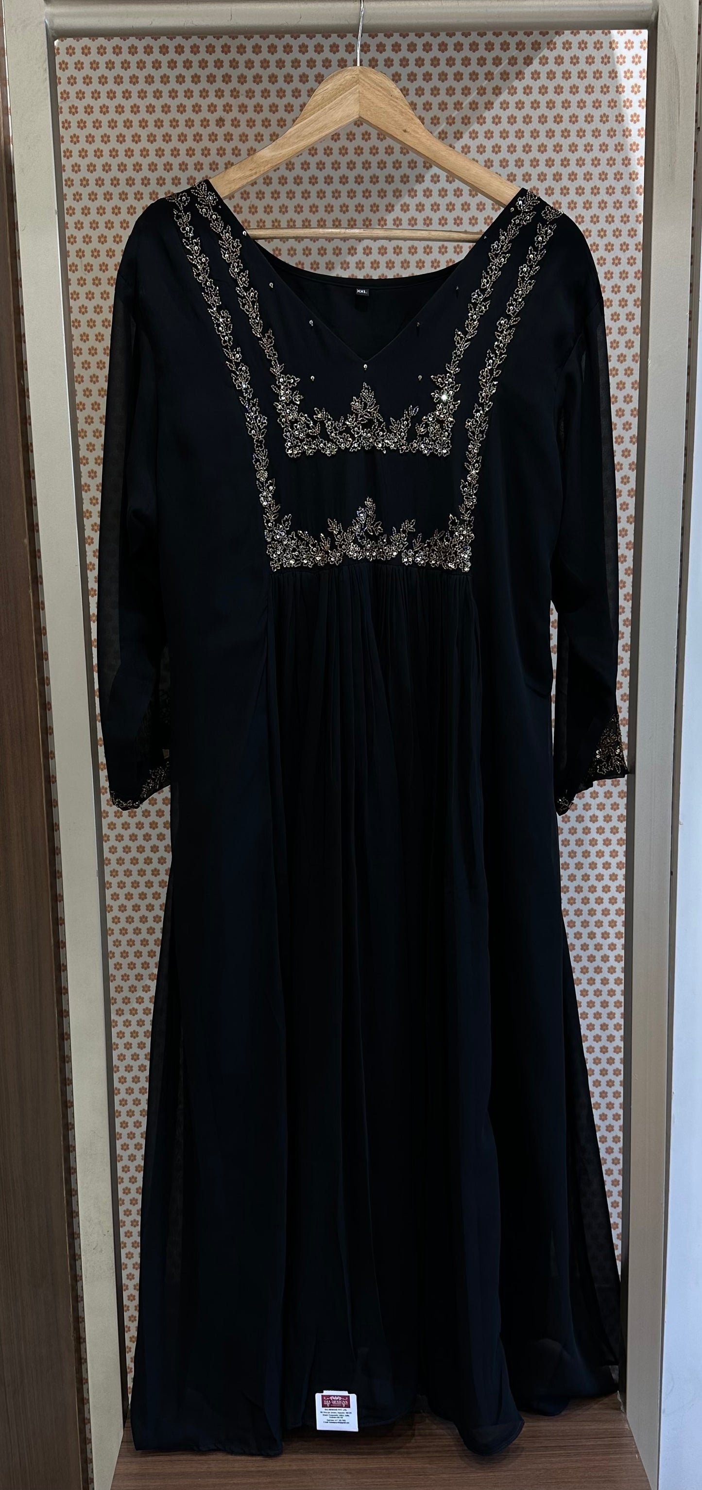 Georgette Handworked Kurtis – Iha Alappuzha Collection – IHA 27135