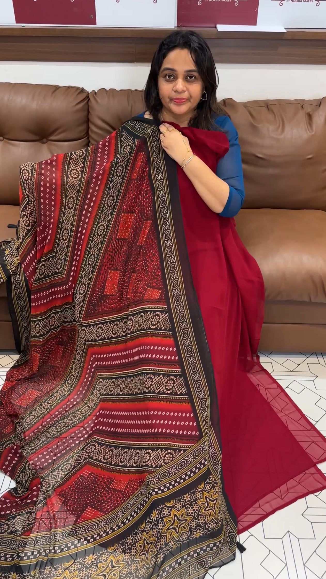 GEORGETTE UNSTITCHED SALWAR SUITS - IHA 26633