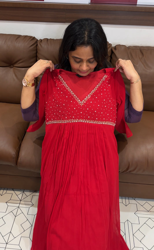 FAUX HAND WORKED TOPS - IHA 27187