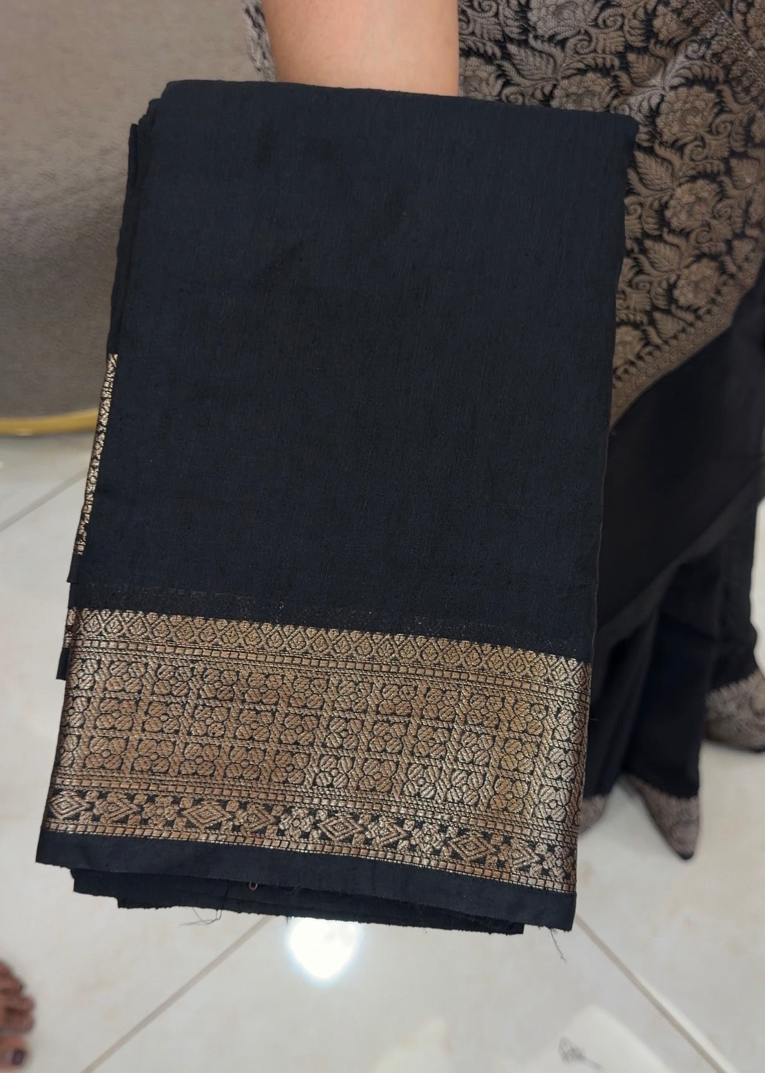 SEMI BANARASI SAREES - IHA 33214