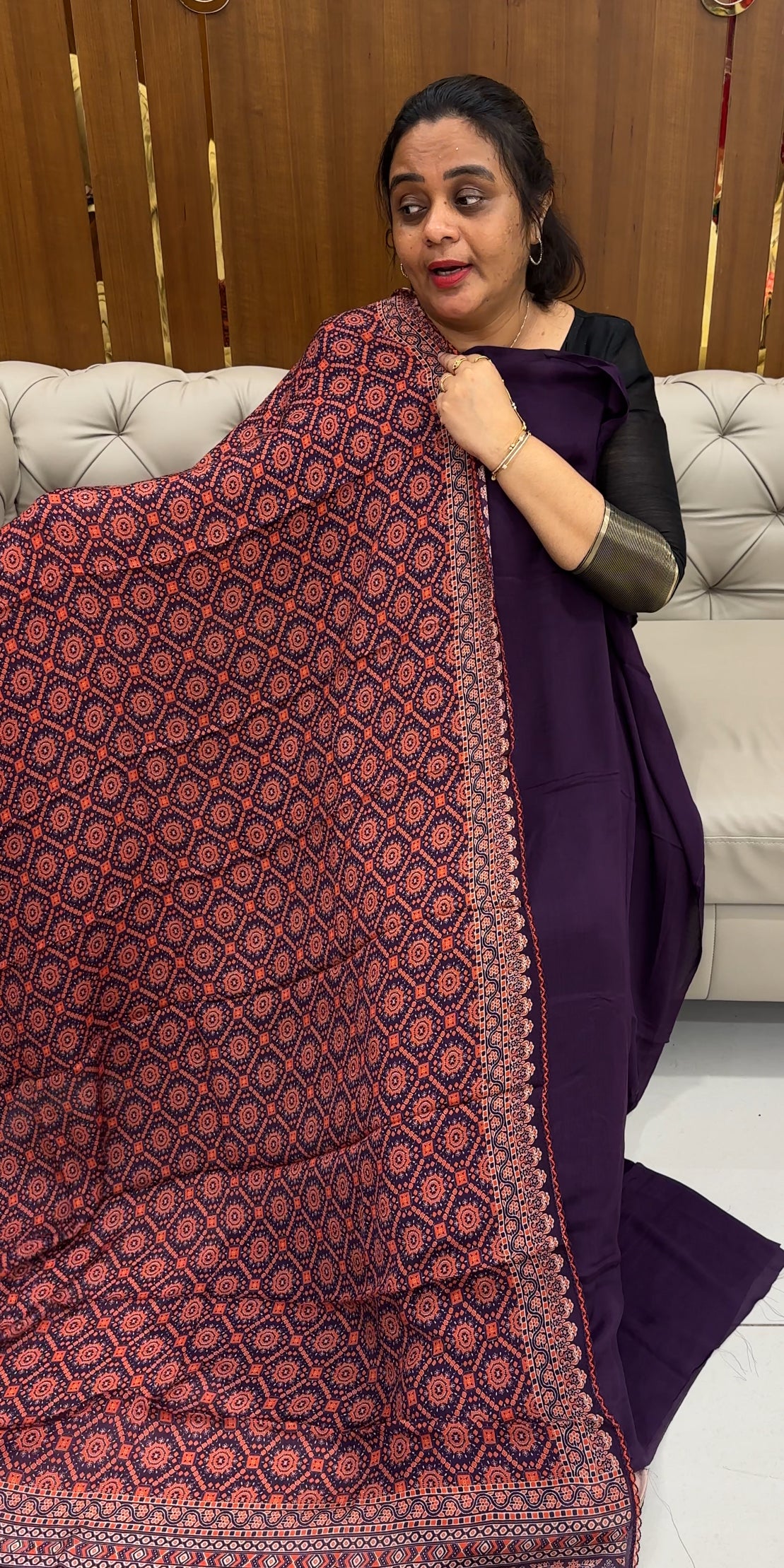 PLATINUM CHIFFON UNSTITCHED SALWAR SUITS - IHA 26758