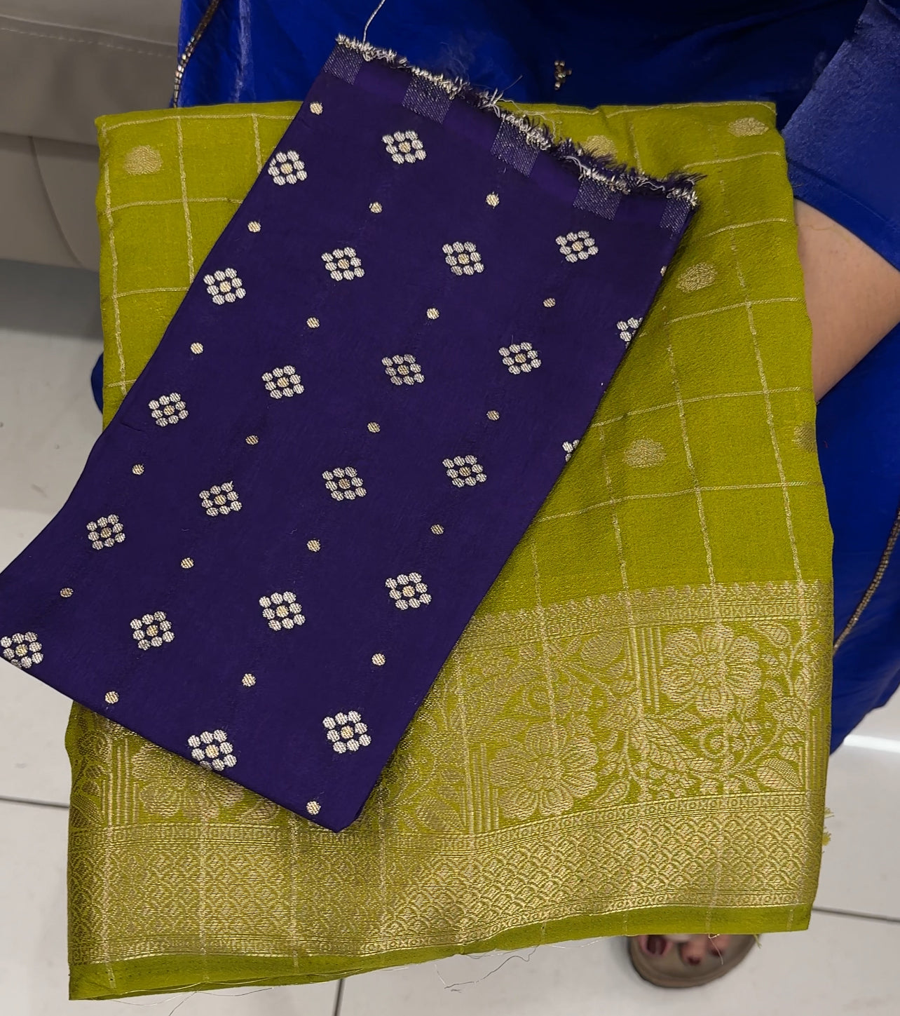 SEMI SILK SAREES - IHA 27094