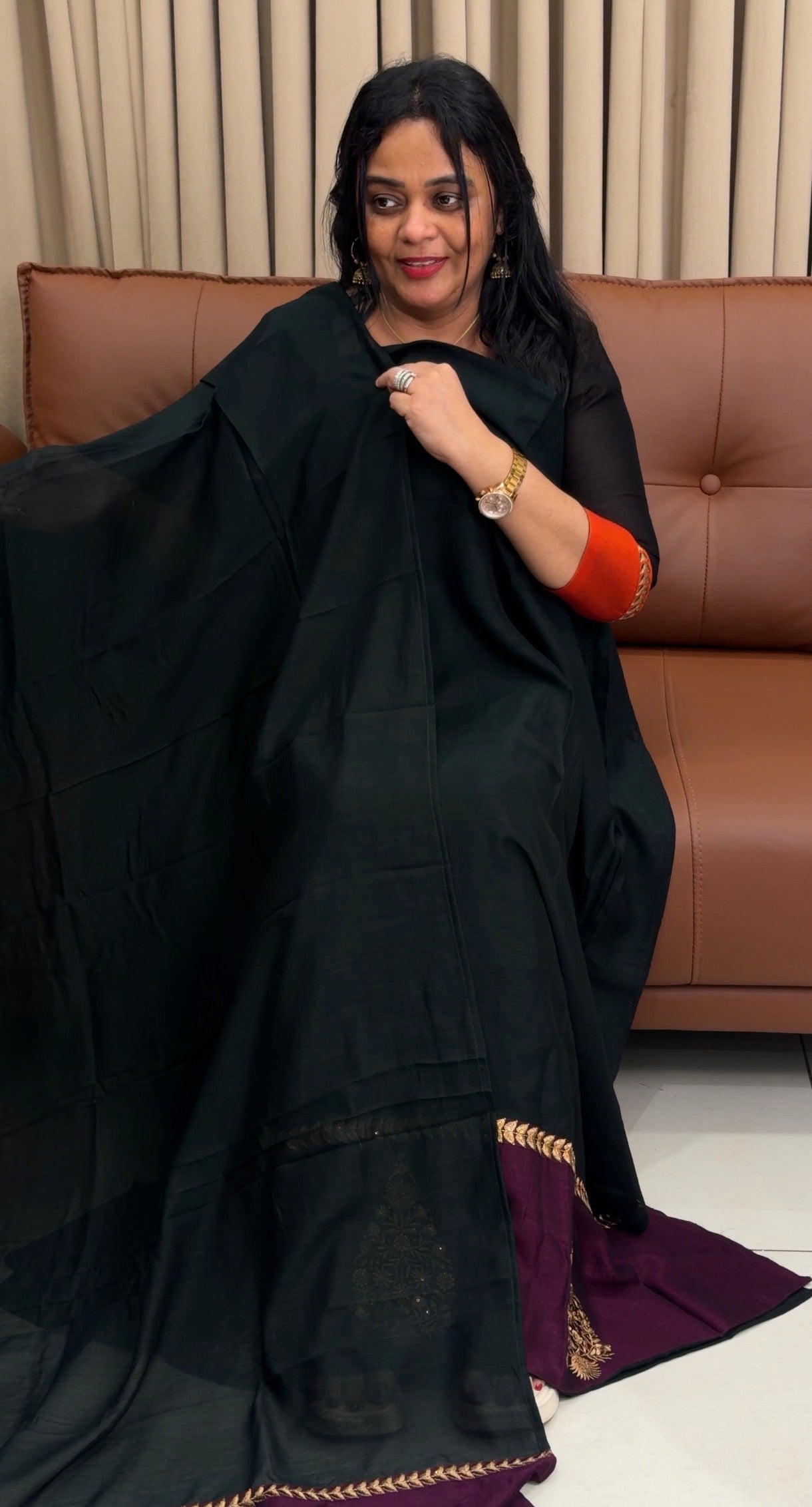 IHA'S IN-HOUSE SEMI RAW SILK UNSTITCHED SALWAR SUITS - IHA 34565