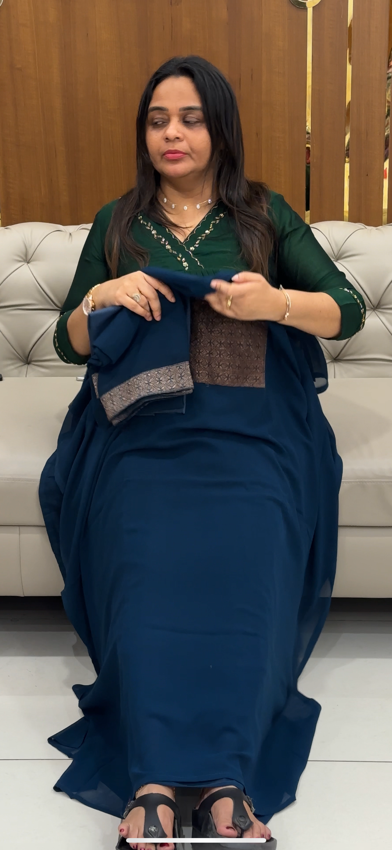 BUDGET BUY UNSTITCHED SALWAR SUITS - IHA 28551