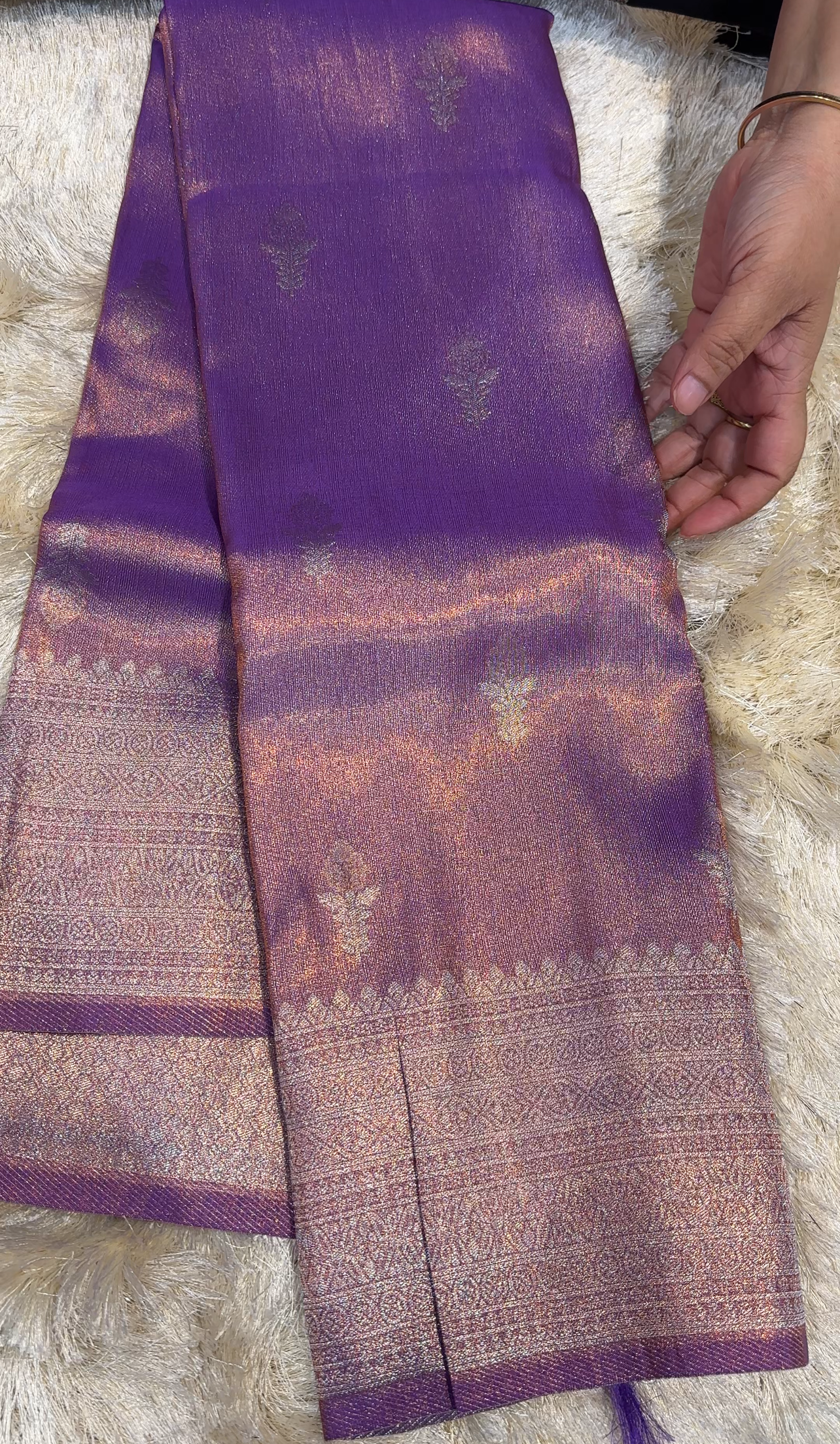 SEMI TISSUE SAREES - IHA 27811