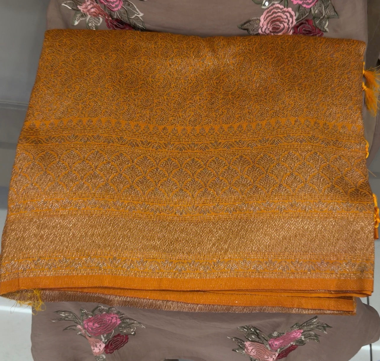 SEMI KATAN SAREES - IHA 32041