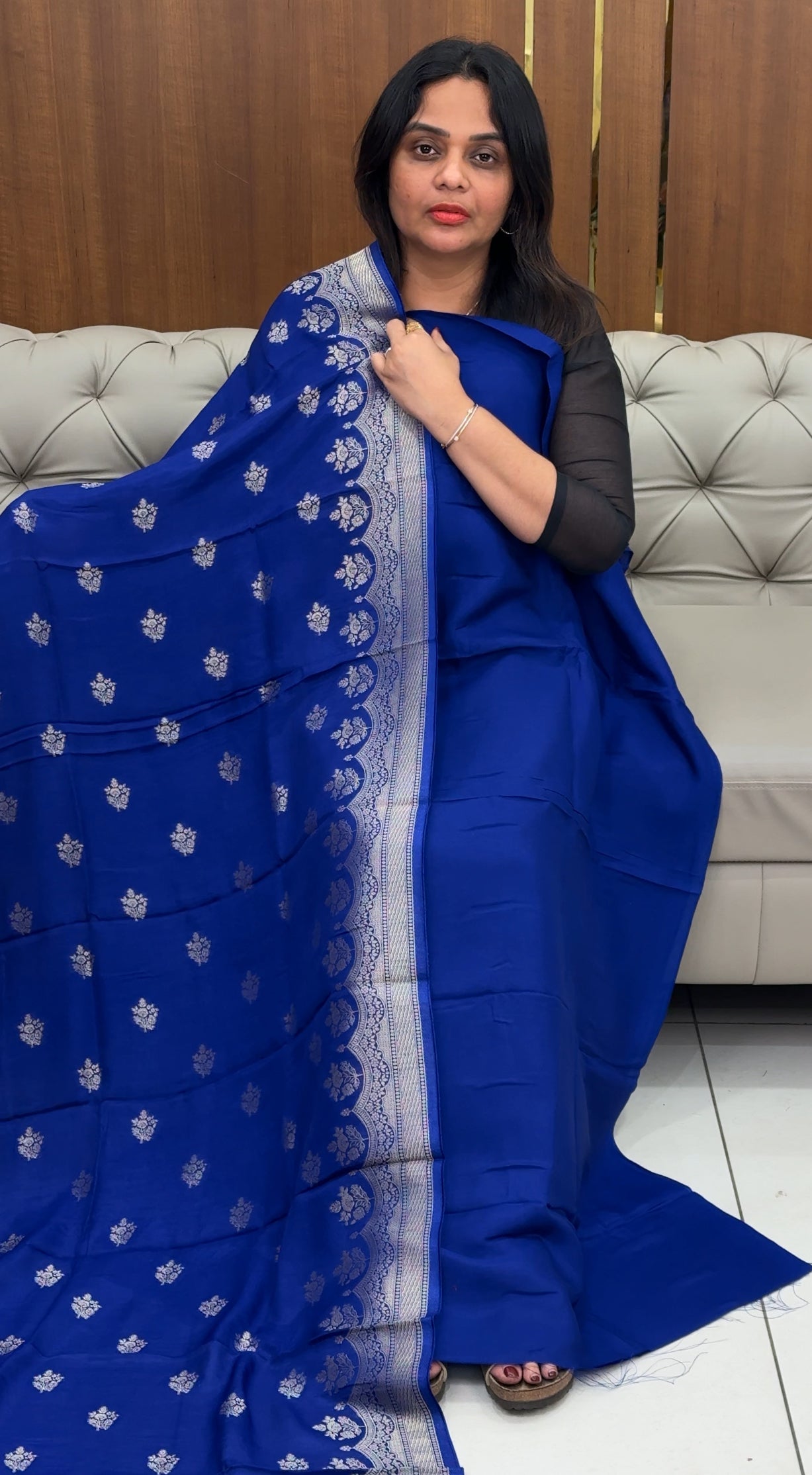 IHA'S IN-HOUSE SILK BANARASI UNSTITCHED SALWAR SUITS - IHA 30660