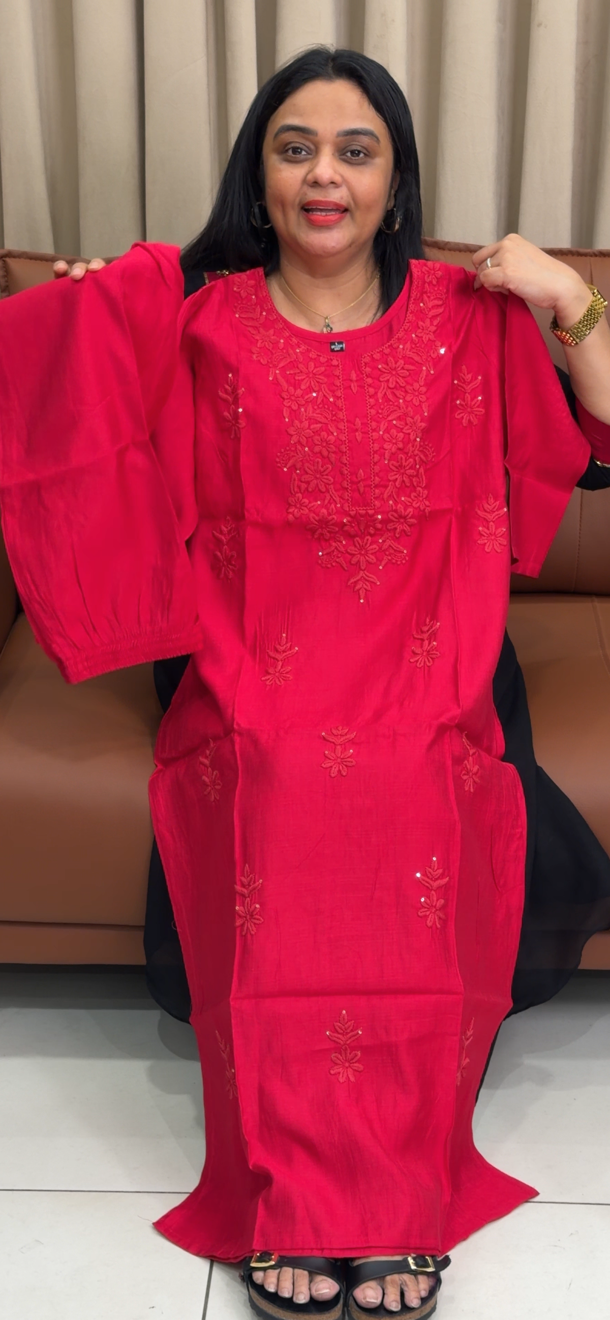SEMI SILK TOP AND BOTTOM - IHA 35419