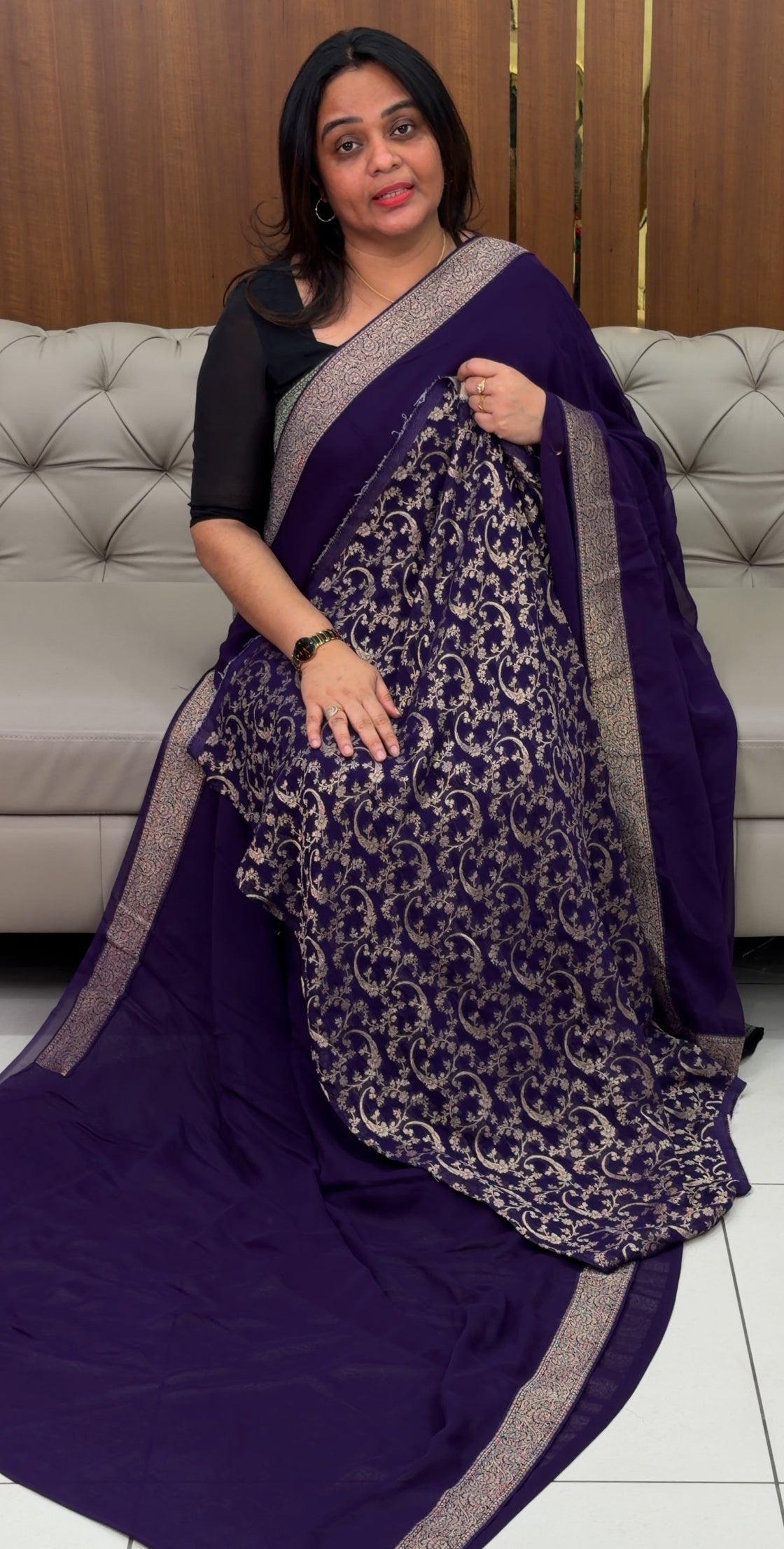 GEORGETTE SAREES - IHA 29204