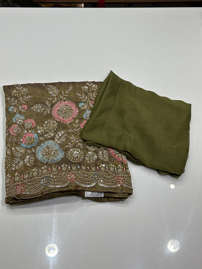 OFFER SALES UNSTITCHED SALWAR SUITS -  IHA 33459