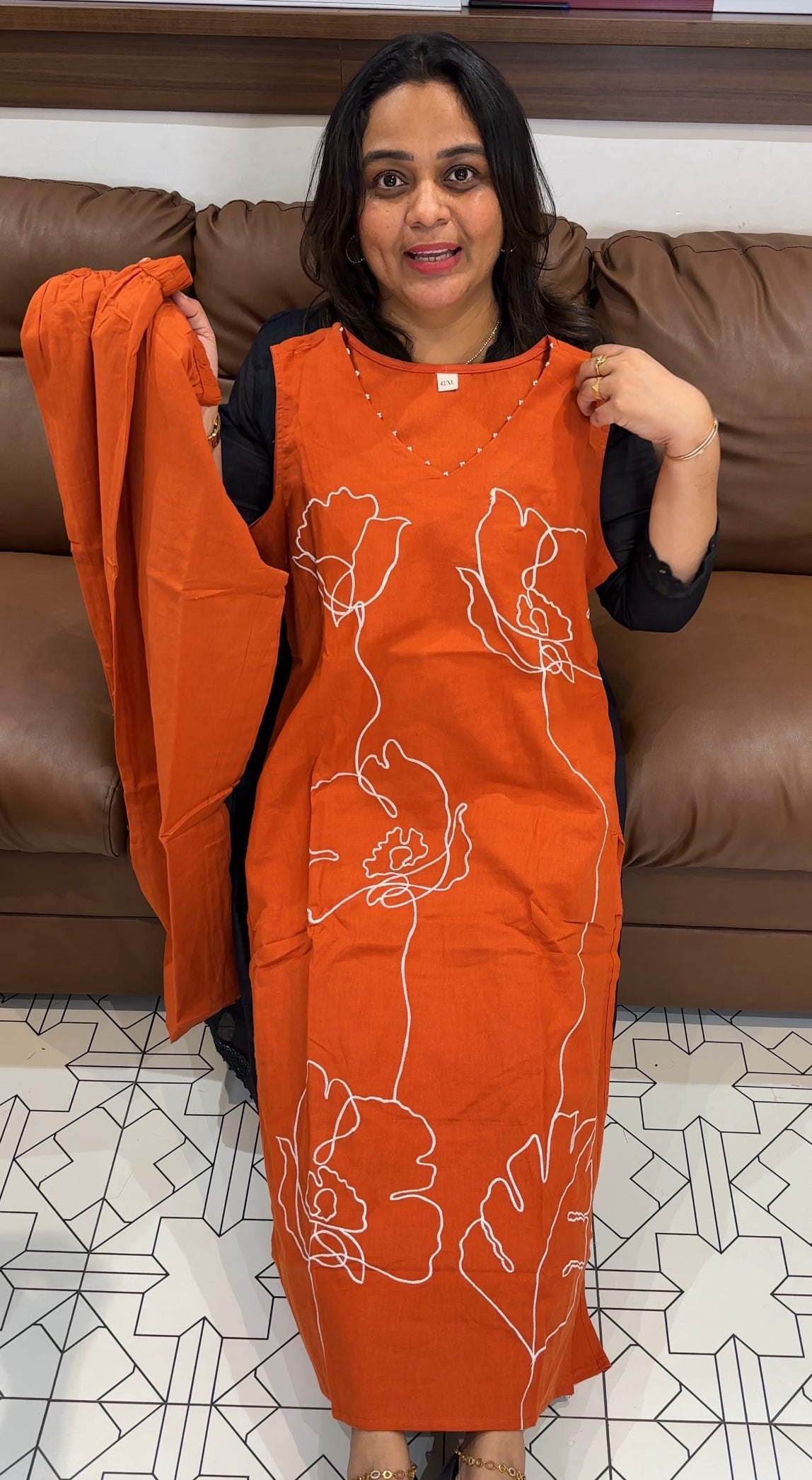 COTTON CO-ORDS SETS - IHA 27808