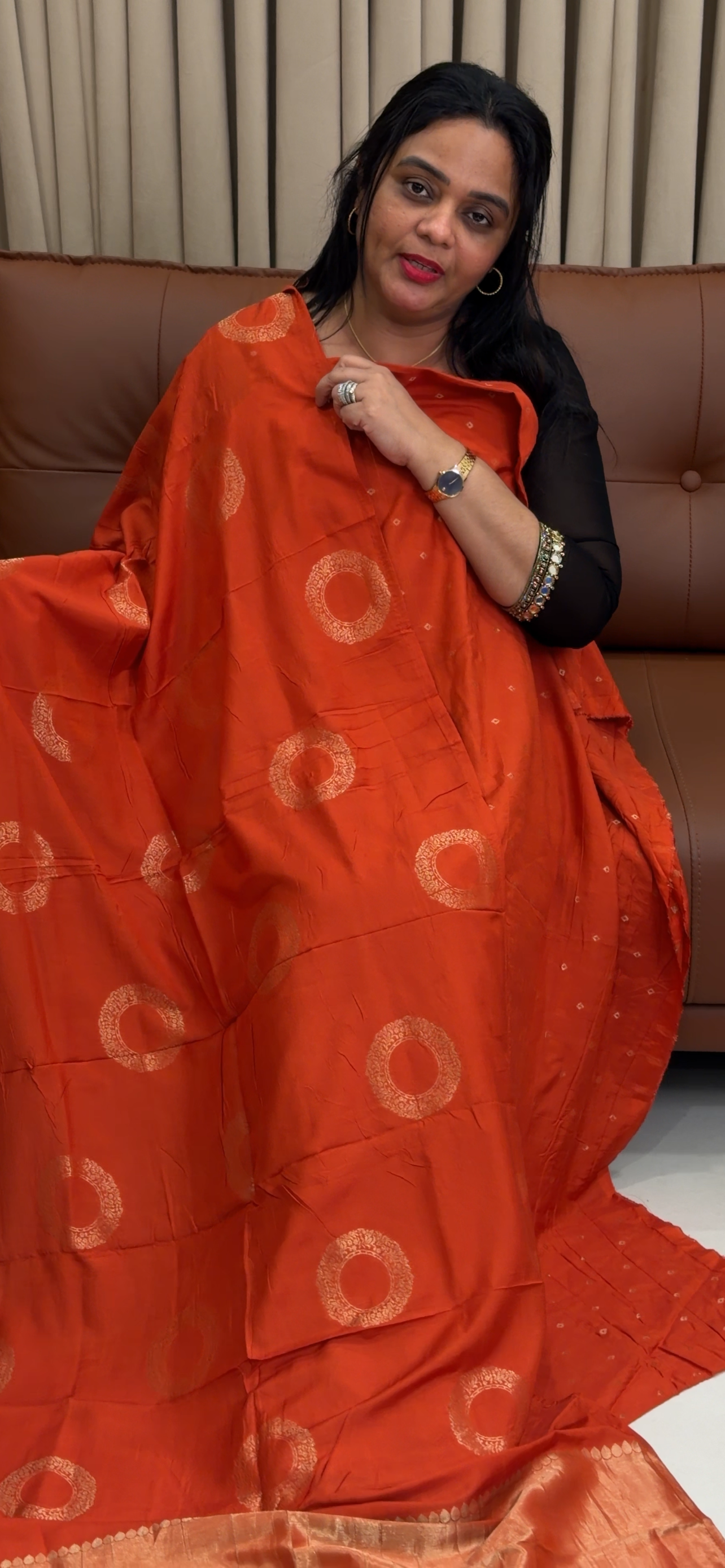SEMI BANARASI UNSTITCHED SALWAR SUITS - IHA 34630