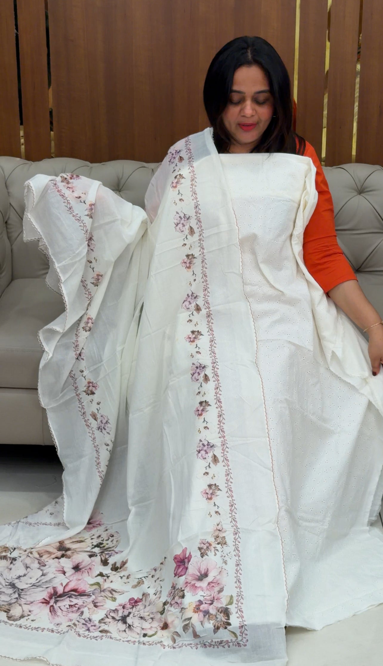 COTTON HAKOBA UNSTITCHED SALWAR SUITS - IHA 29667