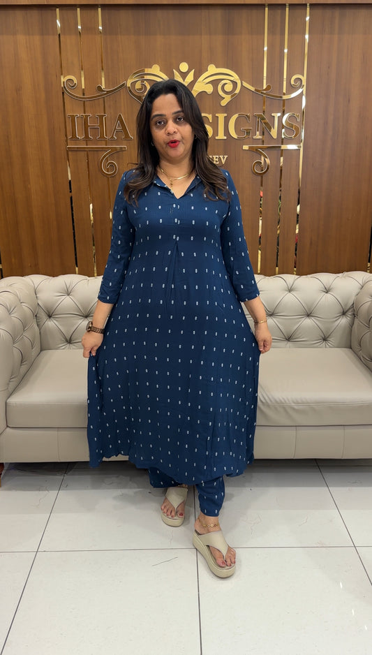 RAYON LONG CO-ORDA STS - IHA 25246