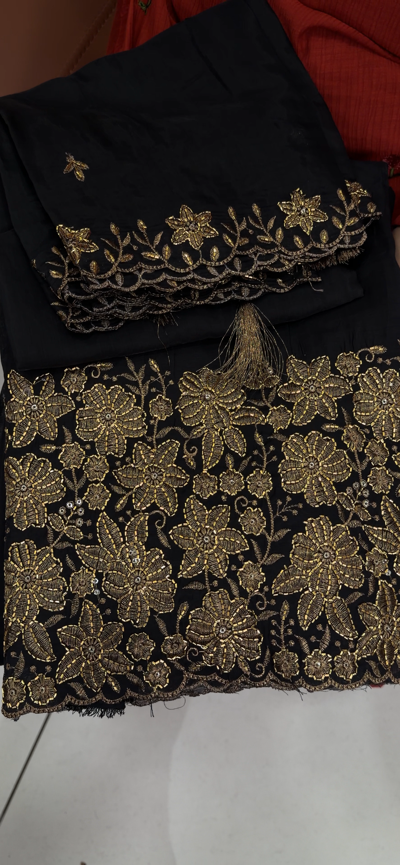 MUL CHANDERI UNSTITCHED SALWAR SUITS - IHA 33541