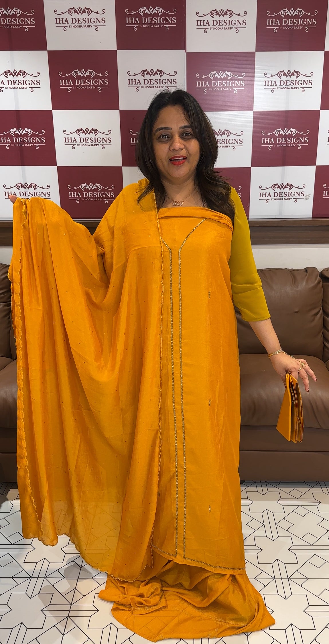 SEMI RAW SILK UNSTITCHED SALWAR SUITS - IHA 24720