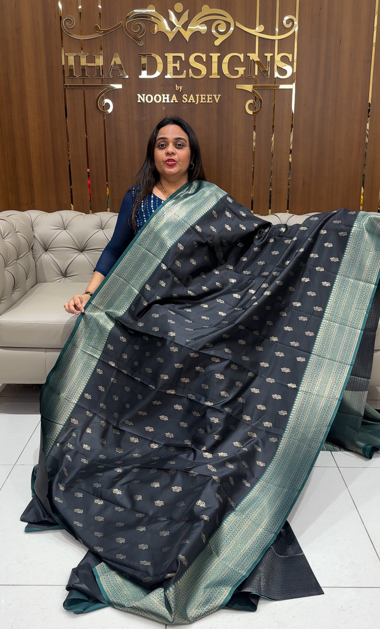 SEMI SOFT SILK SAREES - IHA 23304