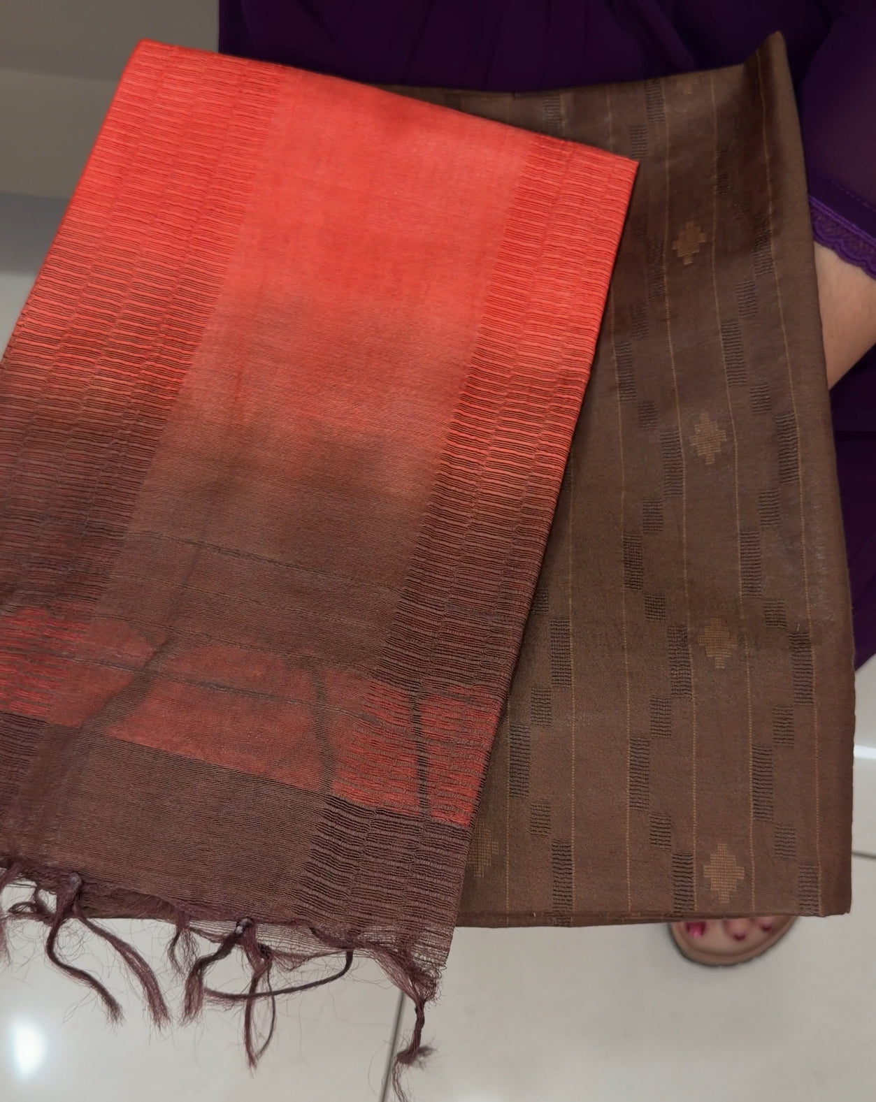 SEMI TUSSUR UNSTITCHED SALWAR SUITS - IHA 29187