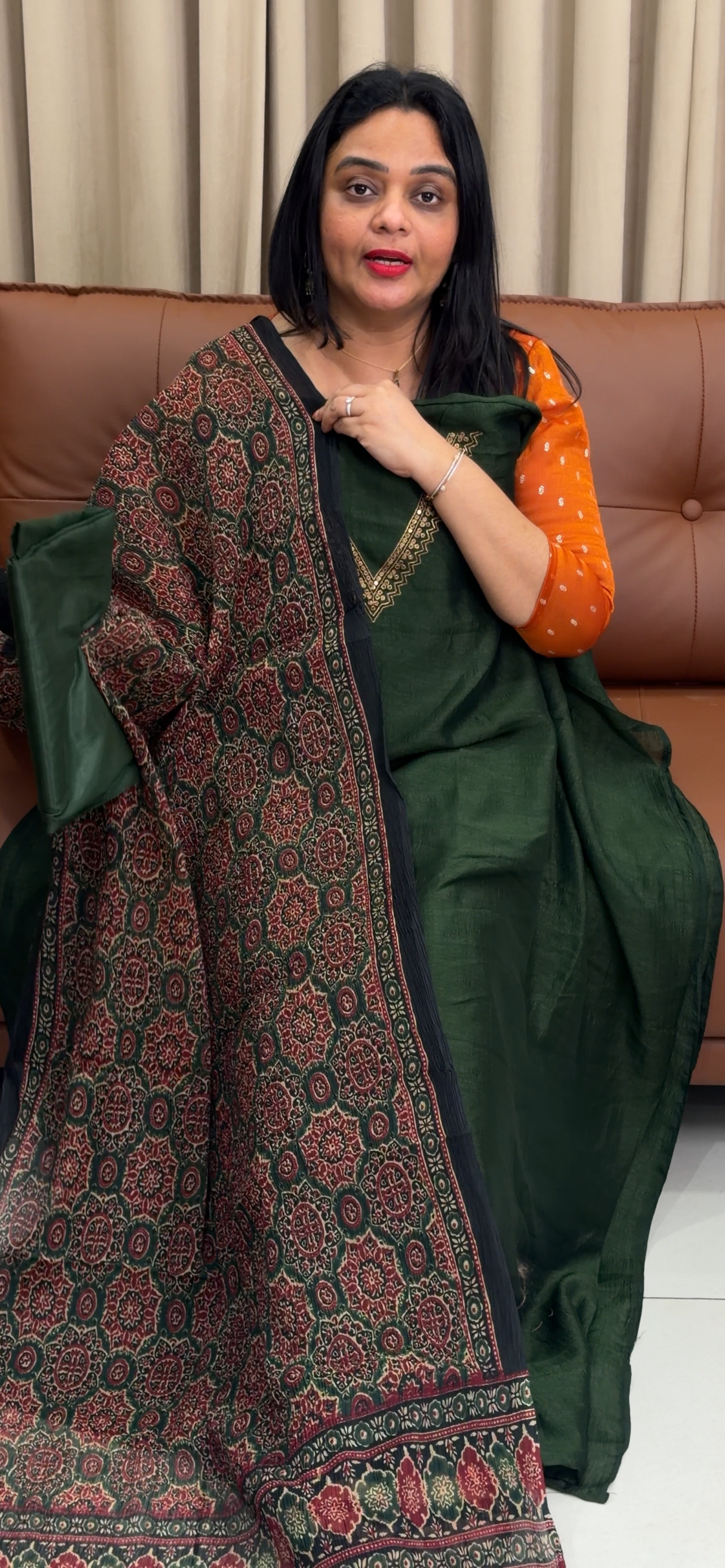 SEMI RAW SILK UNSTITCHED SALWAR SUITS - IHA 33990