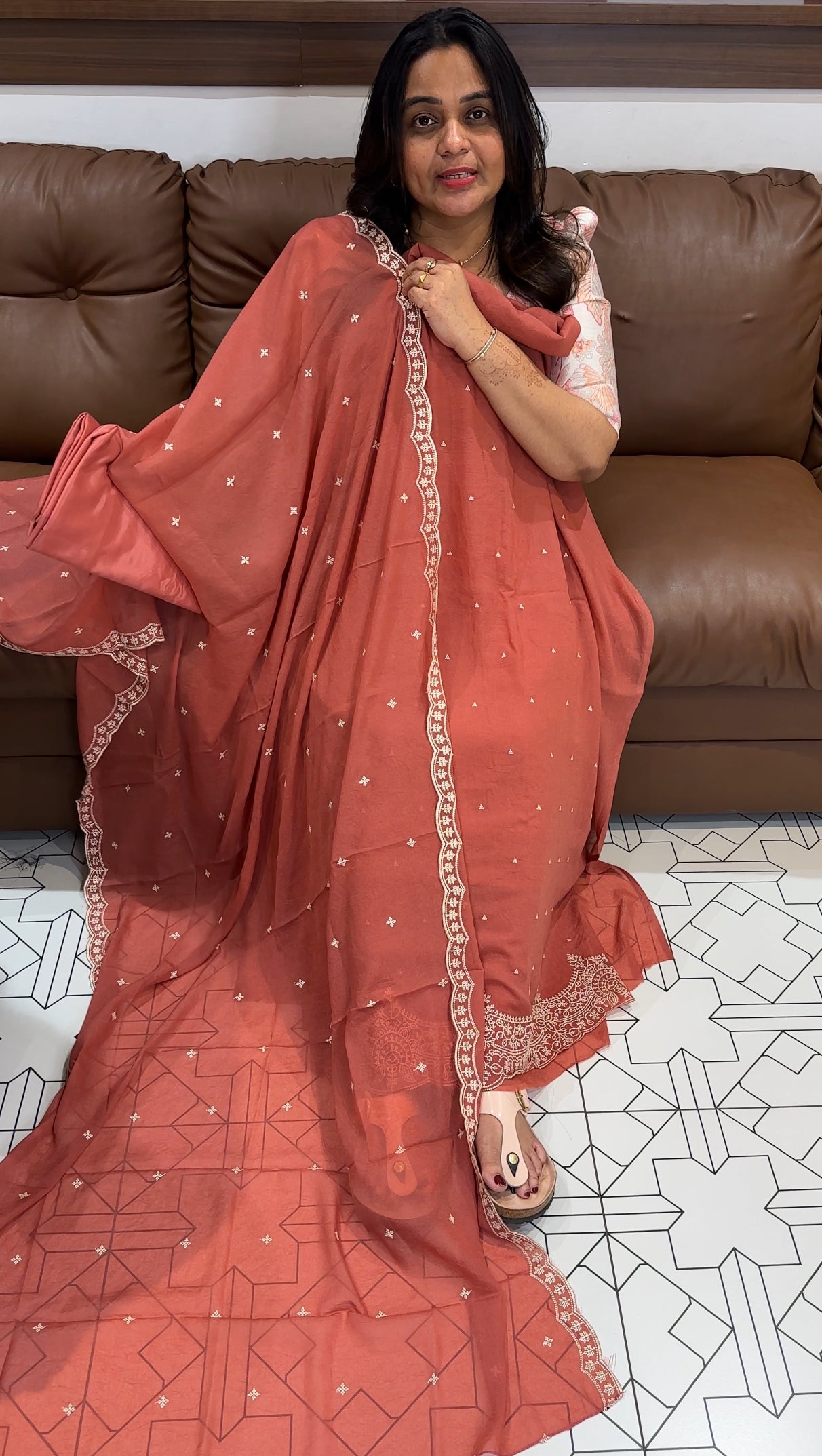 BUDGET BUY UNSTITCHED SALWAR SUITS - IHA 27713