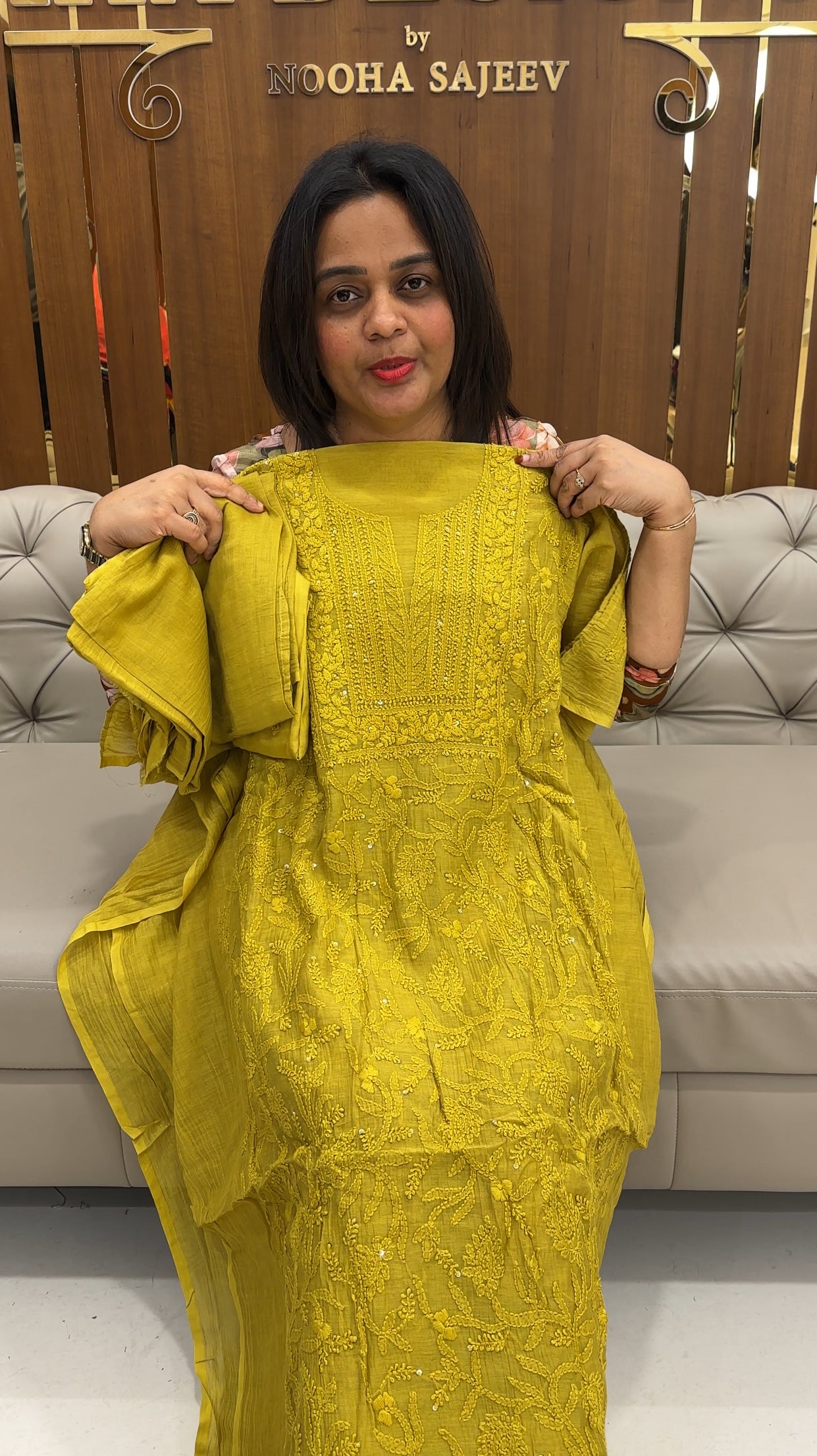 MUL CHANDERI UNSTITCHED SALWAR SUITS - IHA 25330