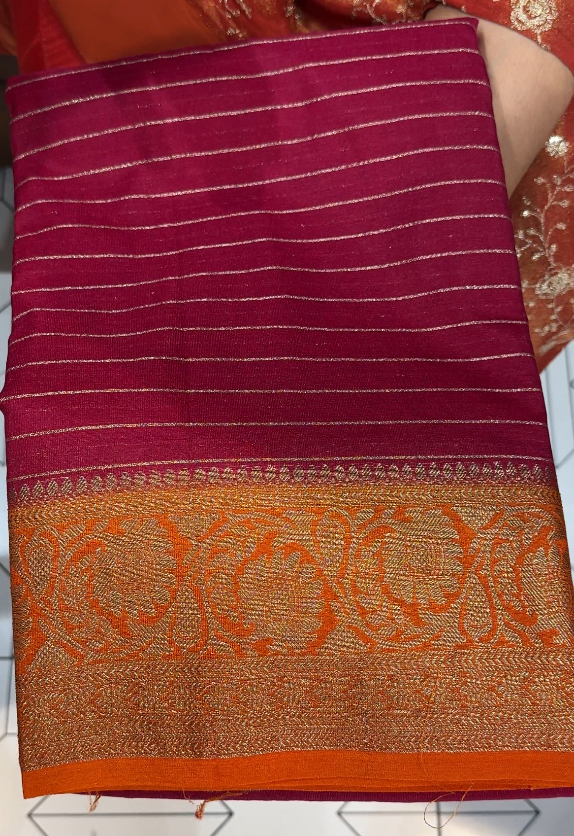 SEMI KATAN SAREES - IHA 18658