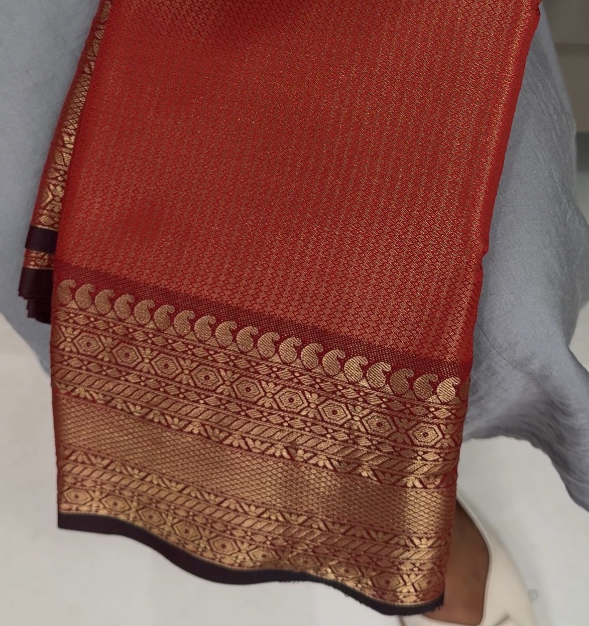 SEMI KANCHIPURAM SAREES - IHA 29359