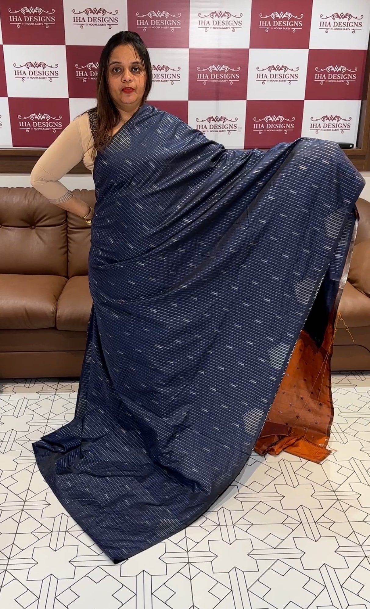 SEMI SOFT SILK SAREE - IHA 14772