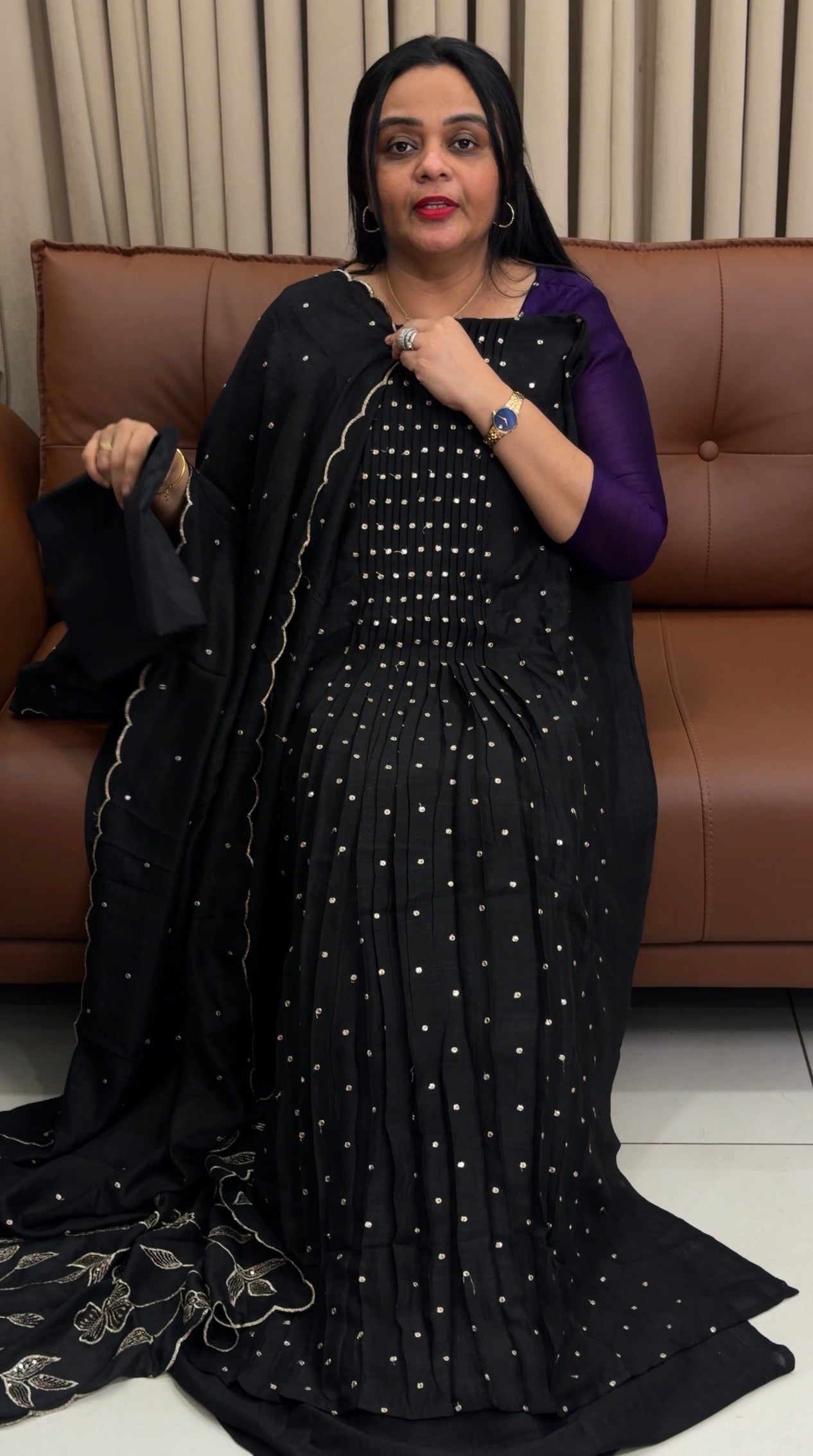 FORWARD SEMI RAW SILK UNSTITCHED SALWAR SUITS - IHA 34670