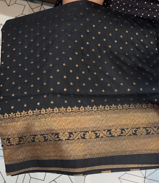 SEMI KATAN SAREES - IHA 18893