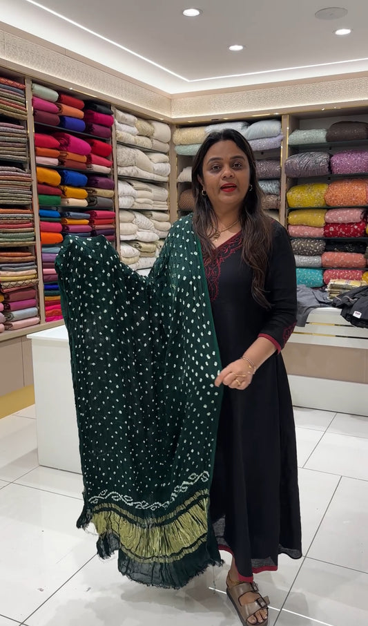 MODAL SILK DUPATTA - IHA 24348