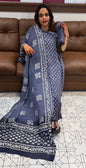 VISCOSE GEORGETTE UNSTITCHED SALWAR SUITS - IHA 16408