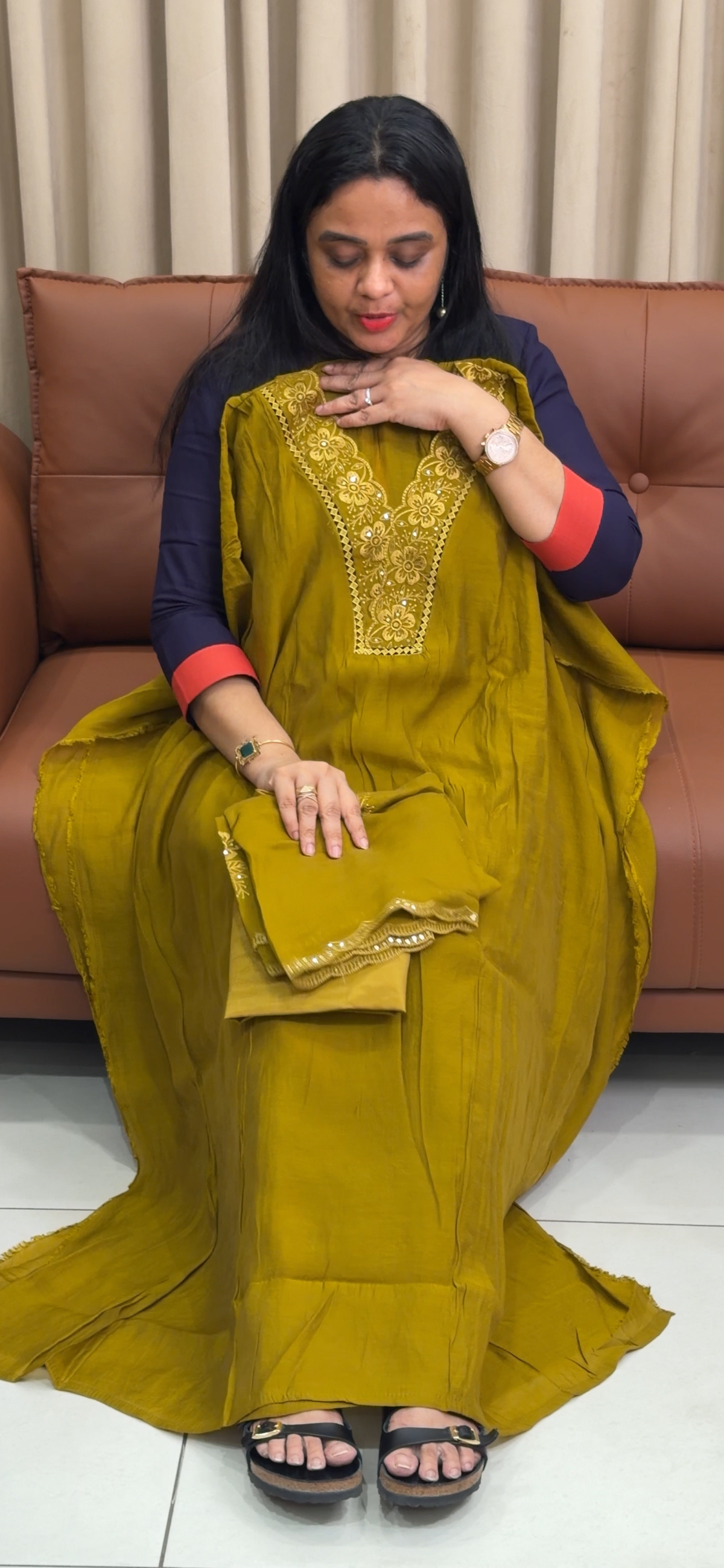 OFFER SALES UNSTITCHED SALWAR SUITS - IHA 35413