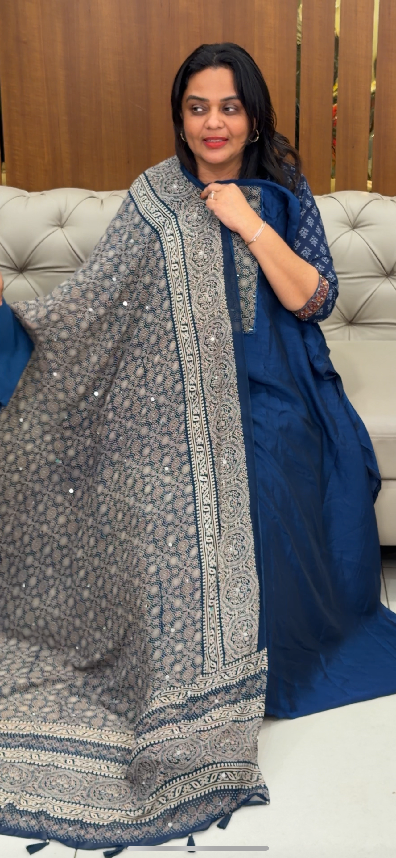 SEMI RAW SILK UNSTITCHED SALWAR SUITS - IHA 30569