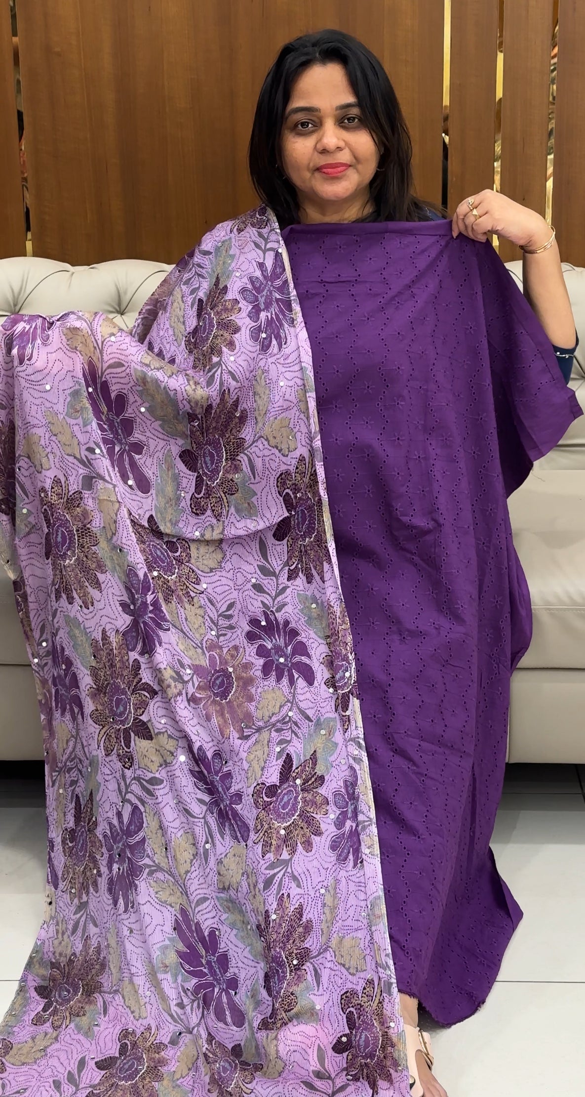 COTTON HAKOBA UNSTITCHED SALWAR SUITS- IHA 28809