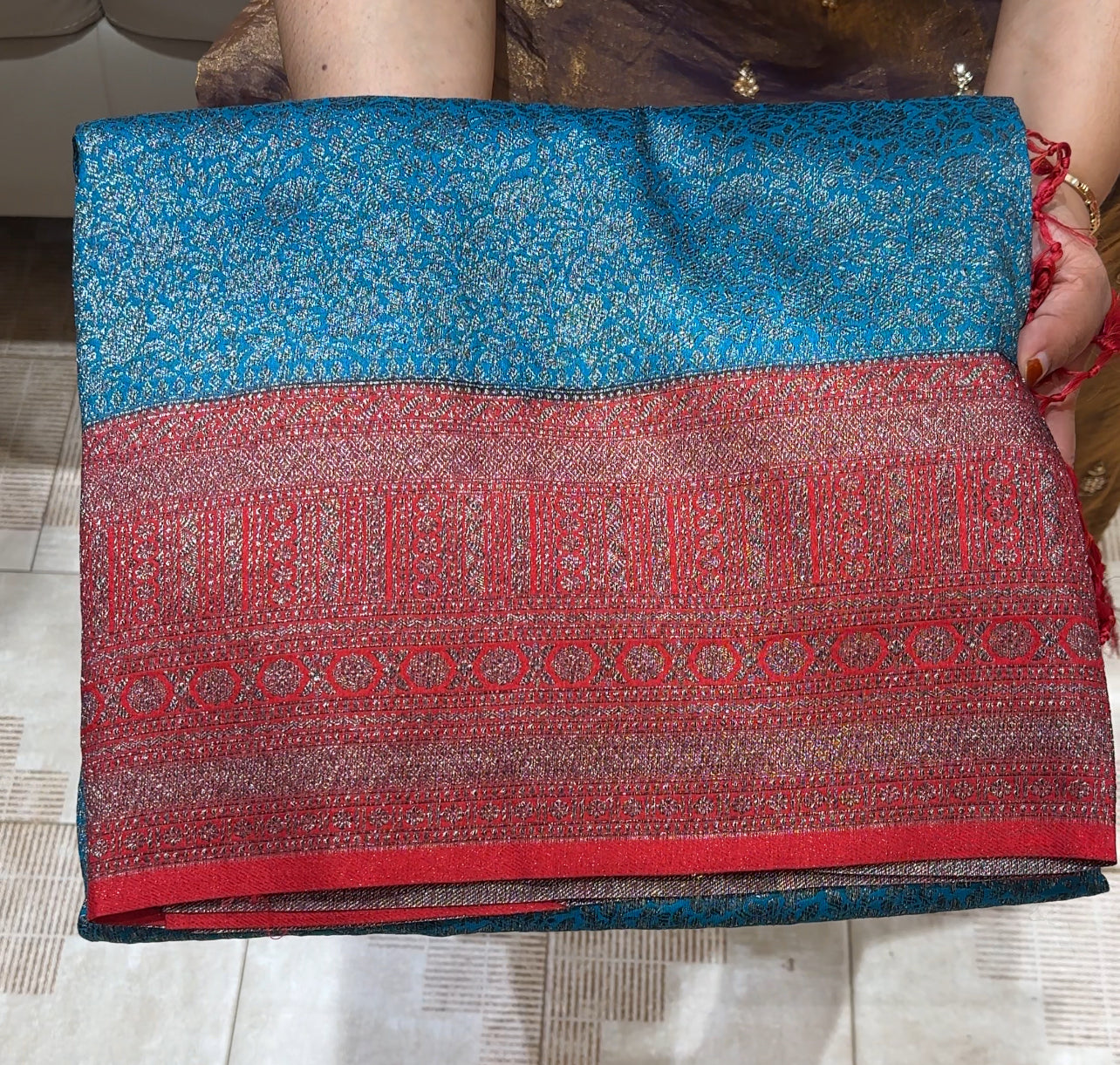 SEMI KATAN SAREES - IHA 22694