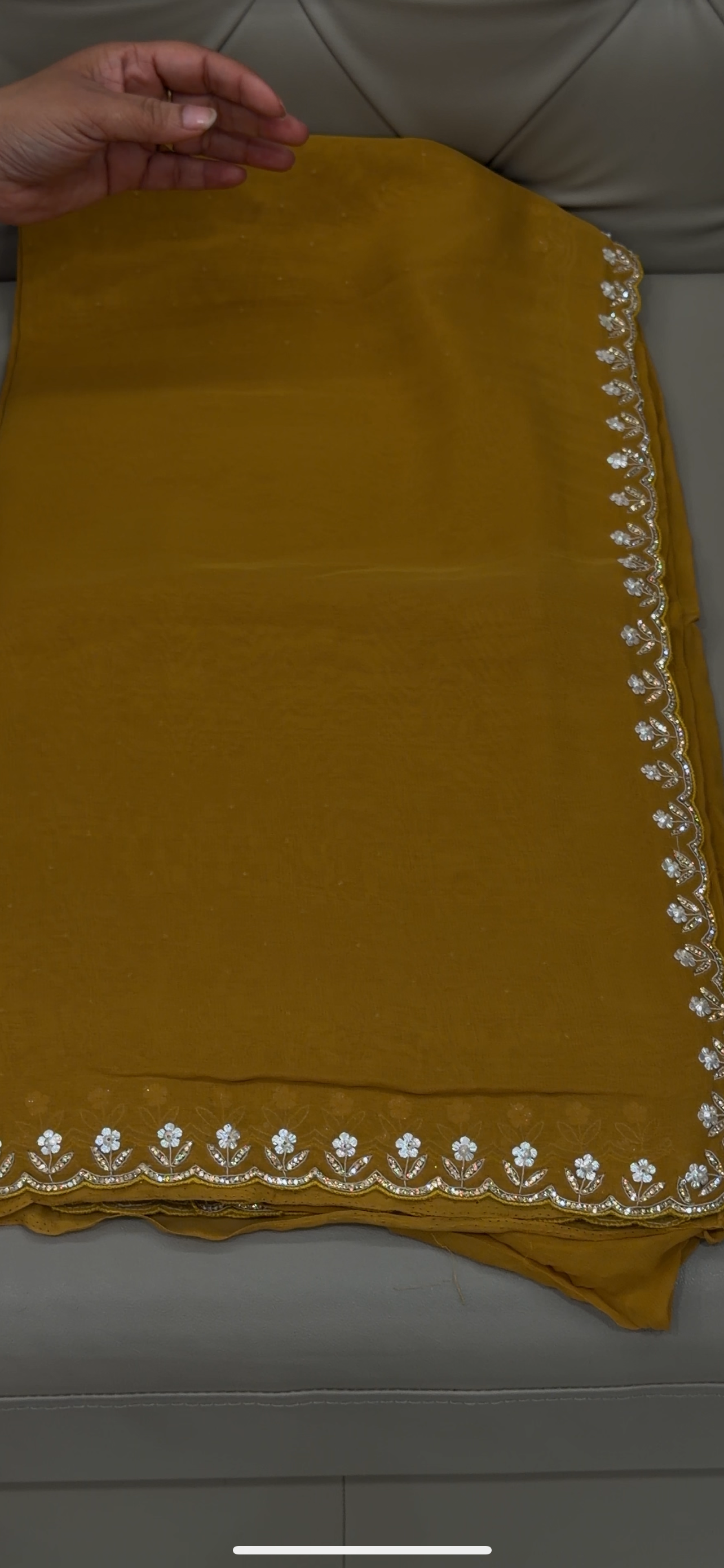 VISCOSE GEORGETTE SAREES - IHA 28776