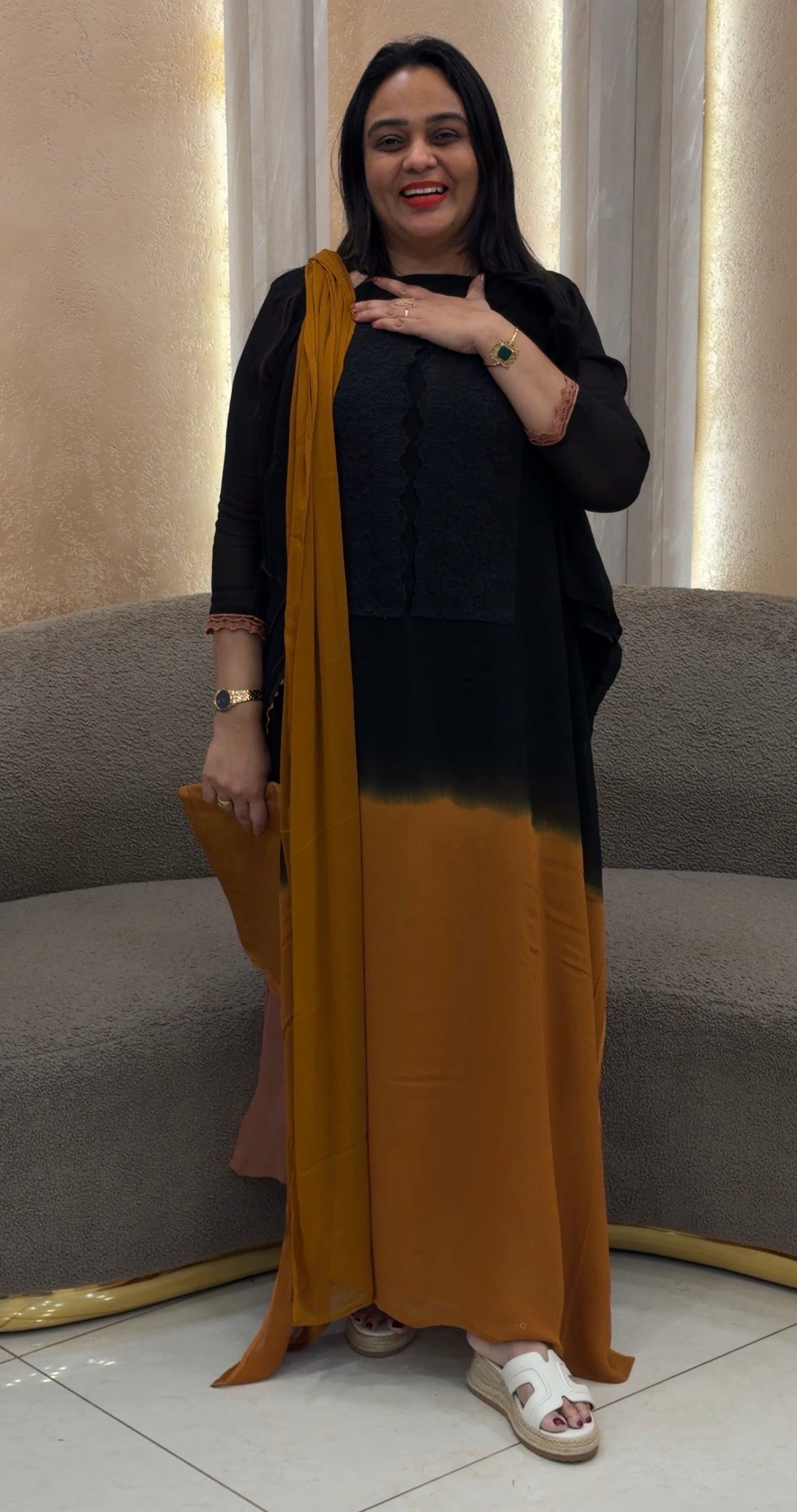 FORWARD GEORGETTEB UNSTITCHED SALWAR SUITS - IHA 33382