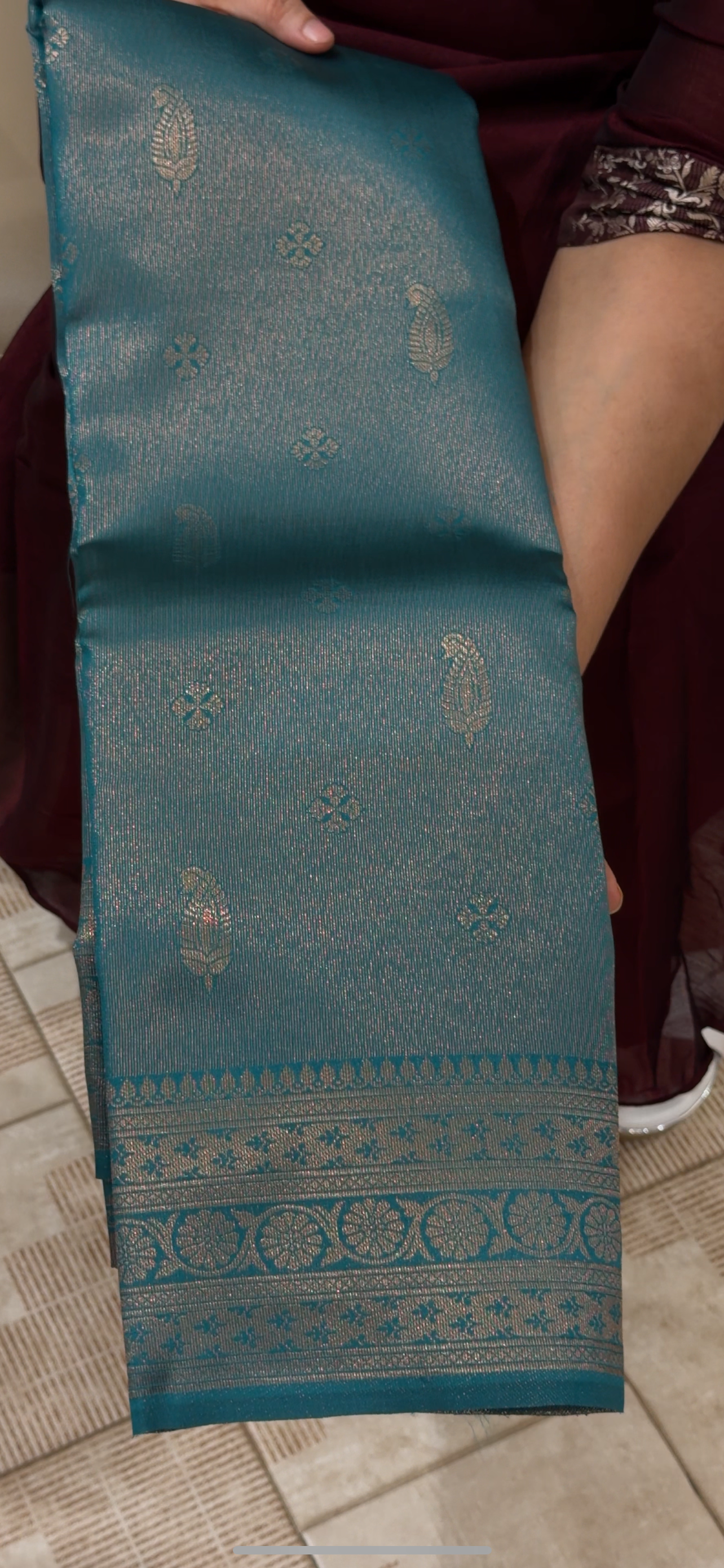 SEMI BROCADE SAREES - IHA 29088