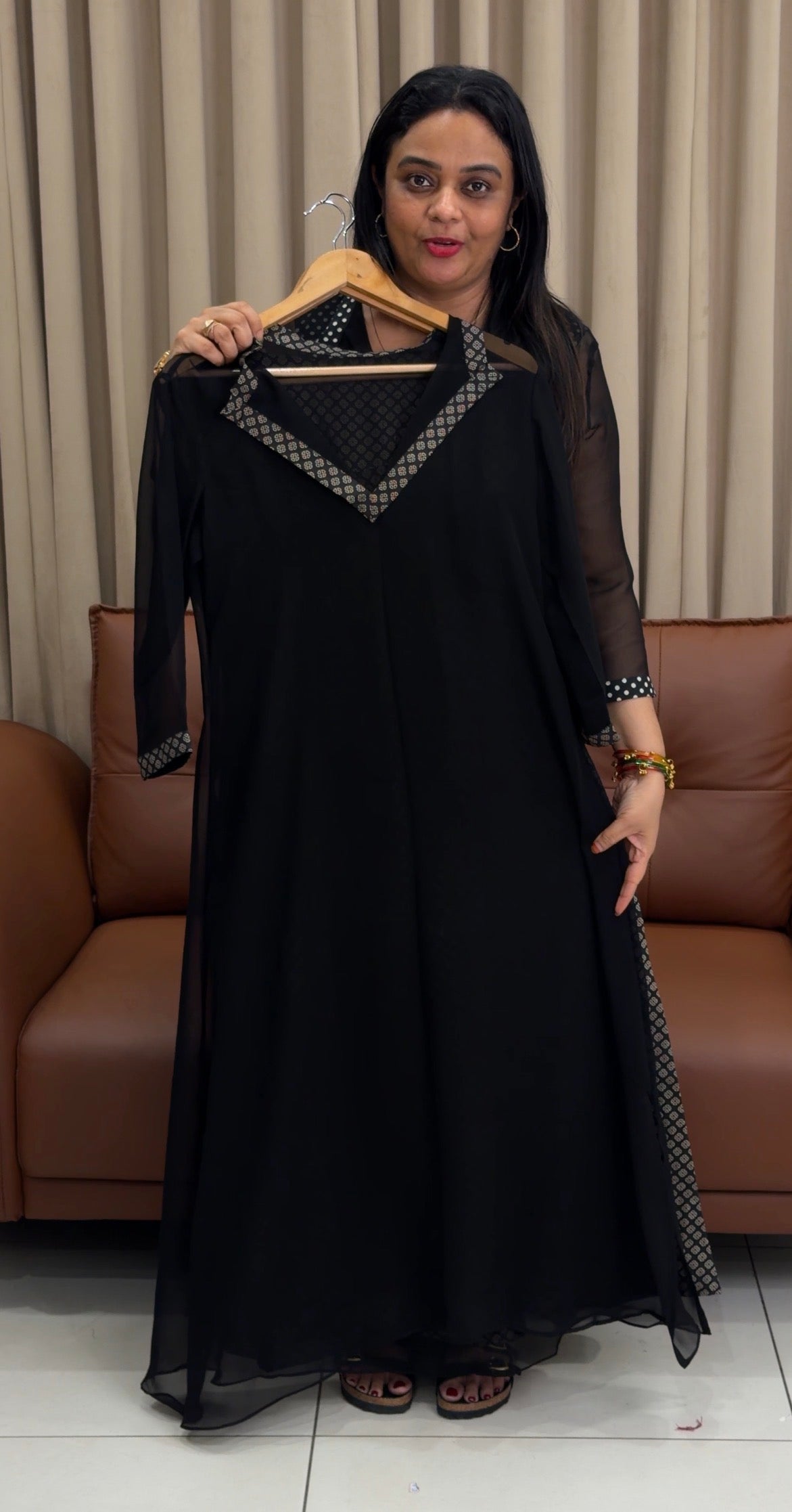 IHA'S IN-HOUSE PRINTED  COTTON TUNIC TOPS - IHA 33906
