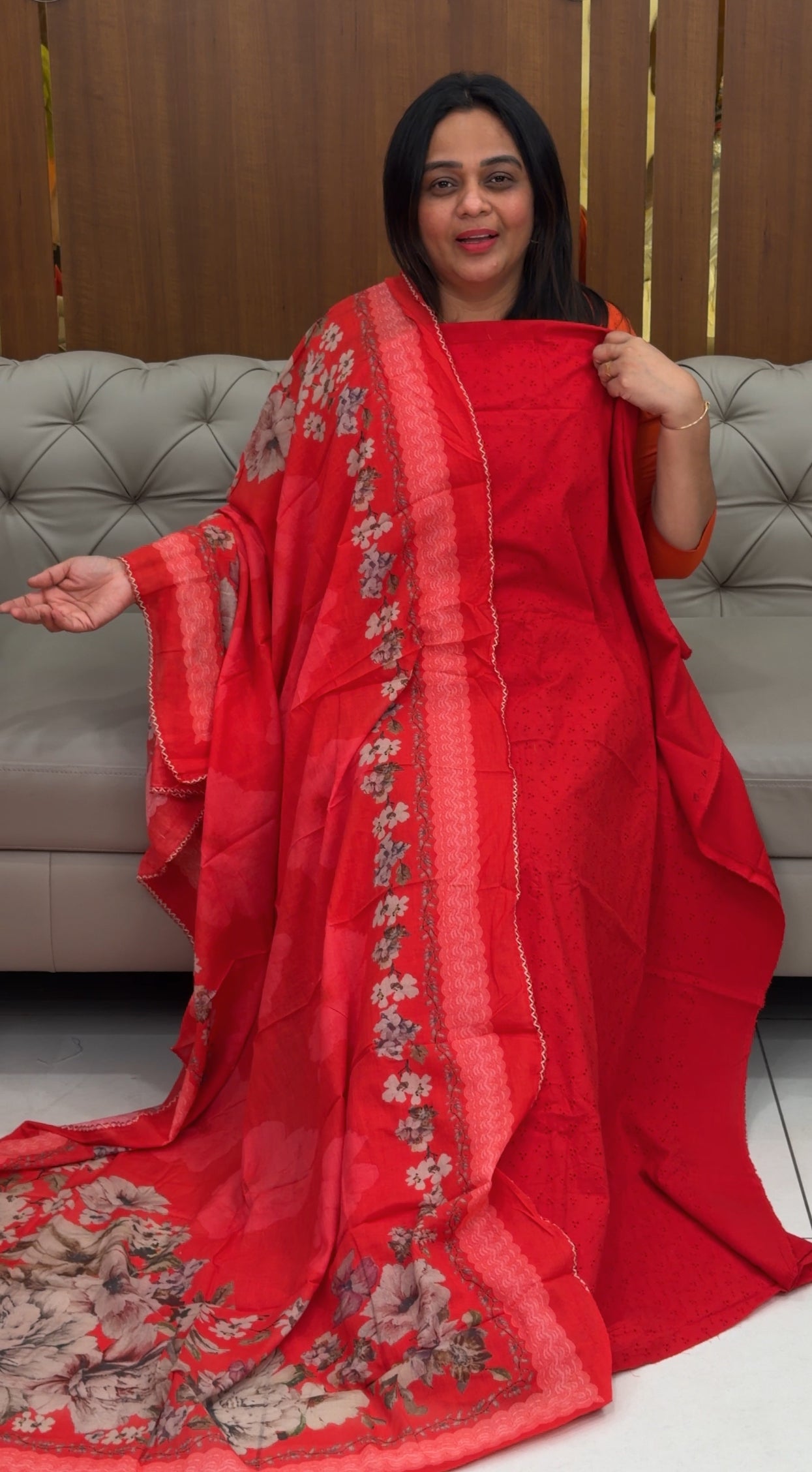 COTTON HAKOBA UNSTITCHED SALWAR SUITS - IHA 29667